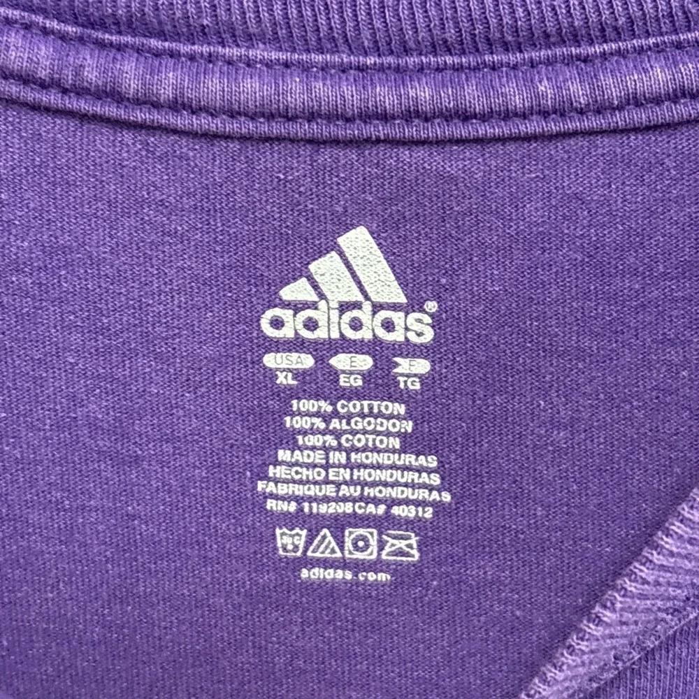 Los‎ Angeles Lakers 2010 NBA Finals T-shirt Men's Size XL Purple By Adidas